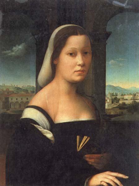 BUGIARDINI, Giuliano Portrait of a Woman Sweden oil painting art